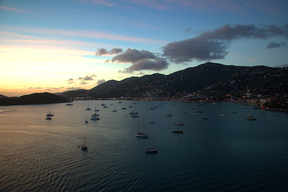 St Thomas USVI night