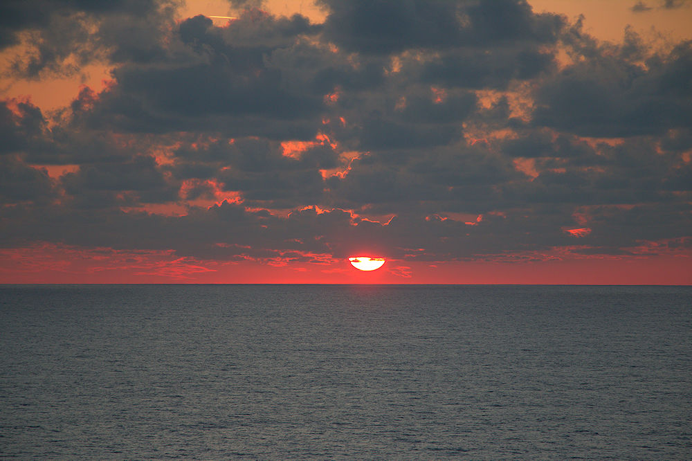 Caribbean sunset