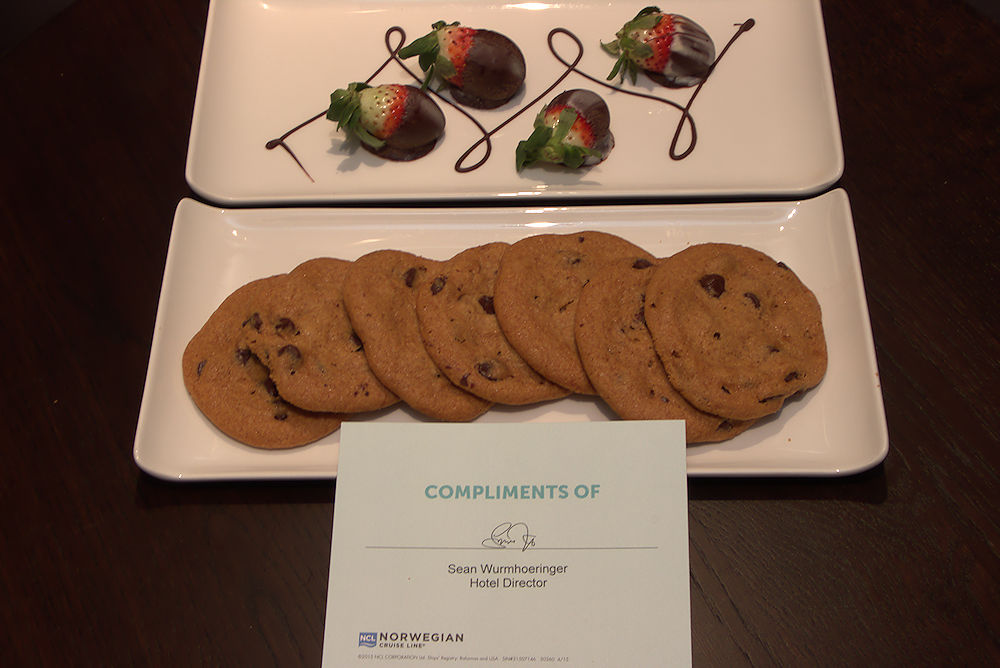 Norwegian Escape Haven treats