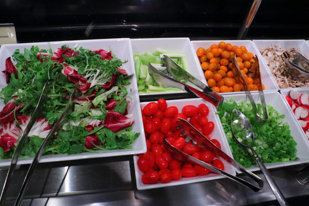 Norwegian Getaway Moderno Brazilian steakhouse salad bar