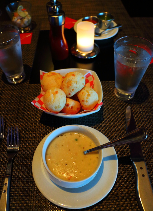 Moderno Brazilian Steakhouse soup on Norwegian Getaway