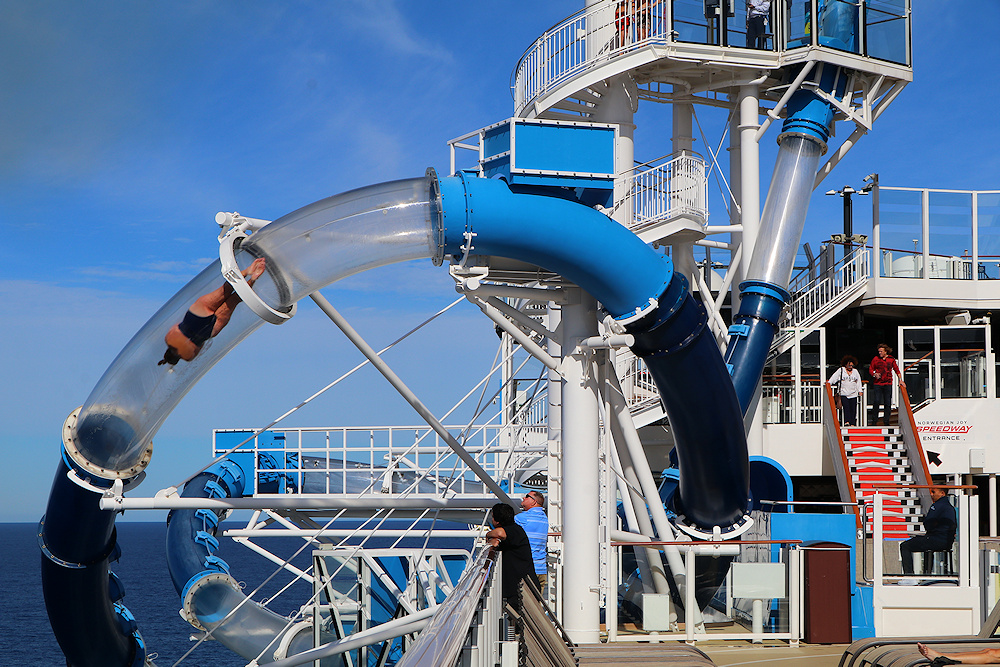 Norwegian Joy Free Fall water slide