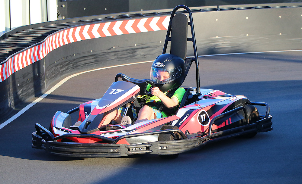 Go Kart on Norwegian Joy cruise ship