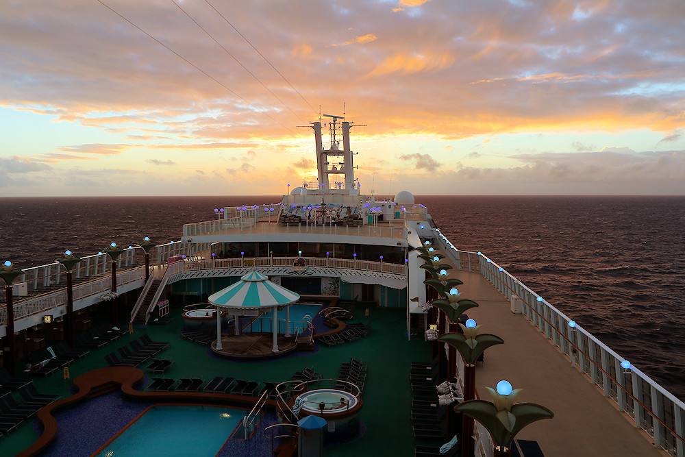 Caribbean sunrise