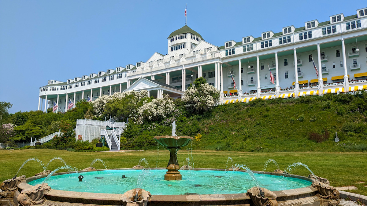 The Grand Hotel on Mackinac Island