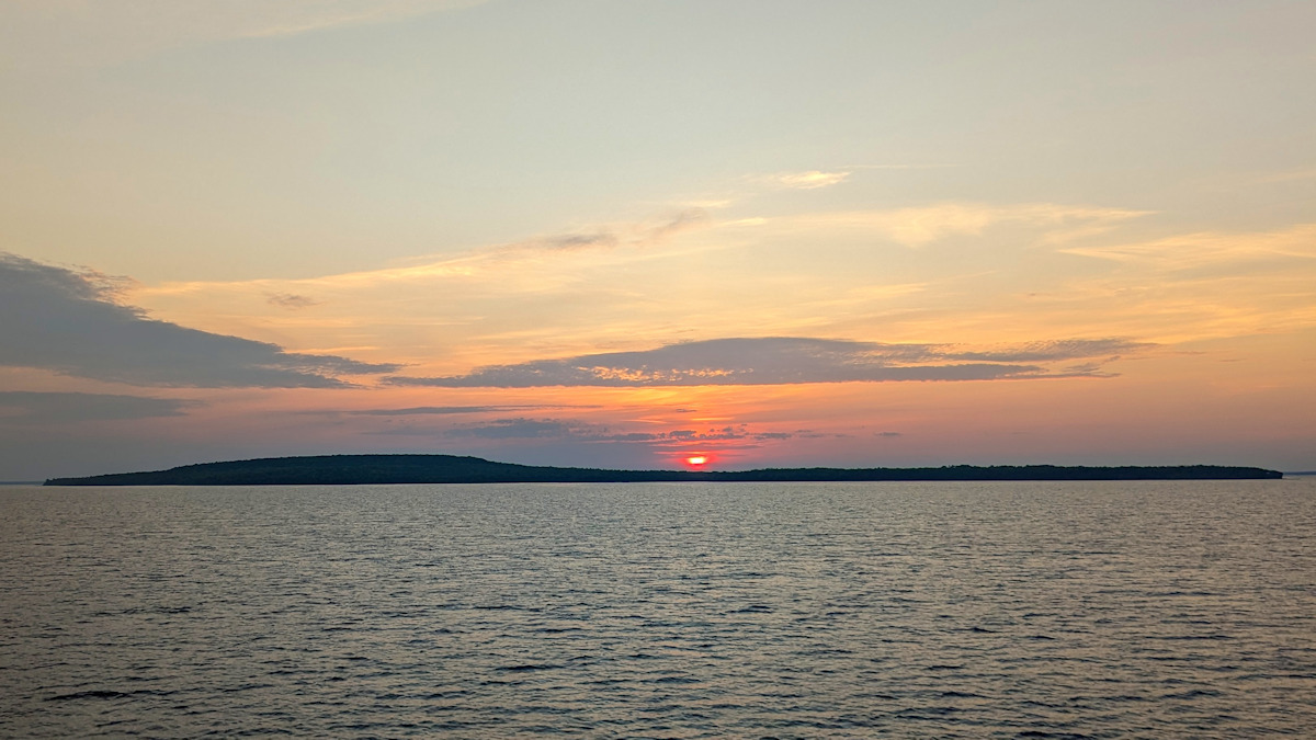 Sunset on the Great Lakes