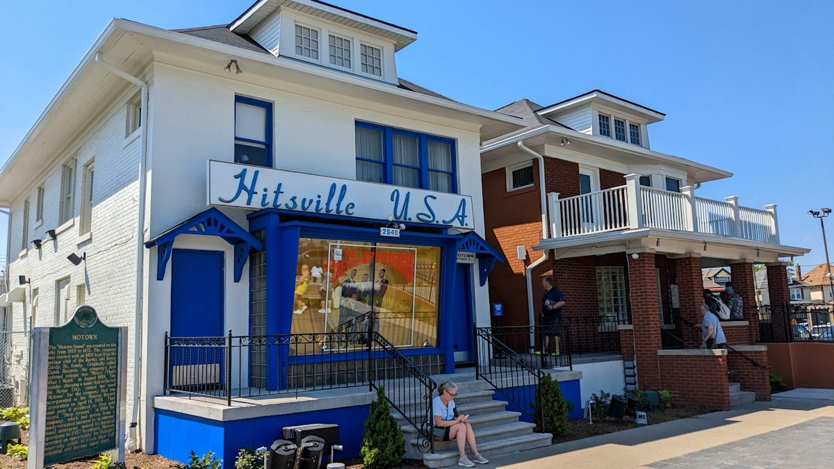 The Motown Museum in Detroit, Michigan