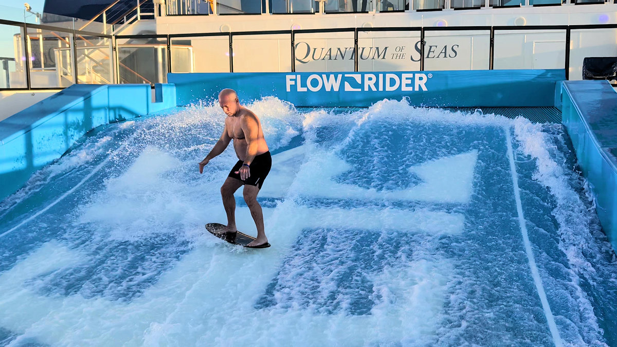 Flowrider on Quantum Of The Seas