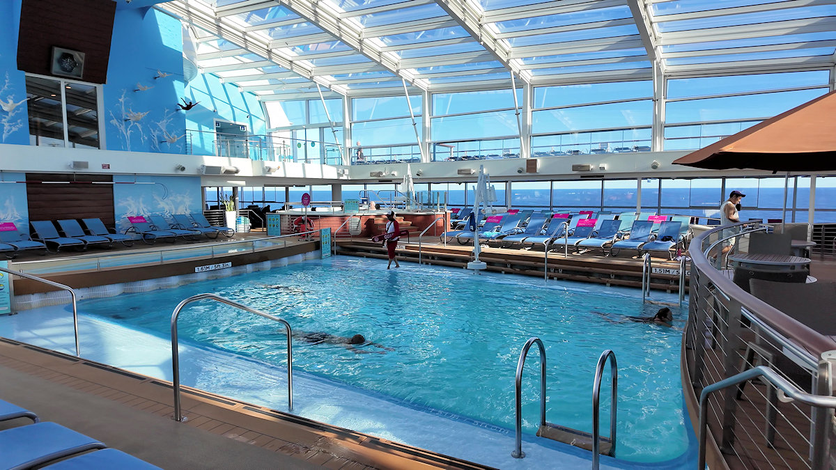 Indoor Pool On Quantum Of The Seas