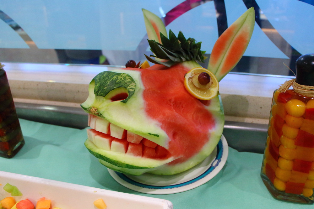 Sapphire Princess watermelon donkey for an ass