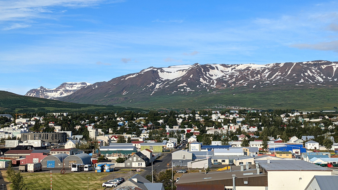 A cute little coastal town in Iceland