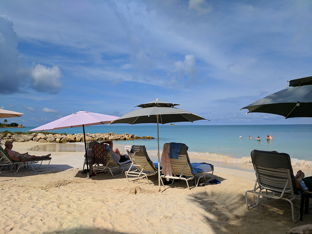 Beach excursion in Antigua