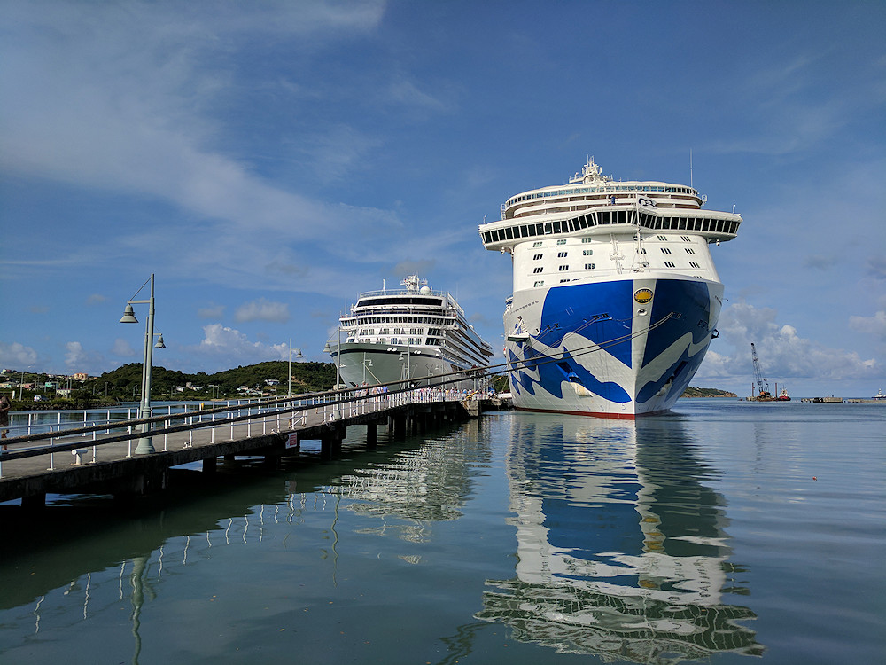 Viking Star and Royal Princess