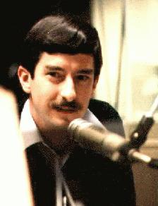 Jim Zim broadcasting on KGO radio, San Francisco